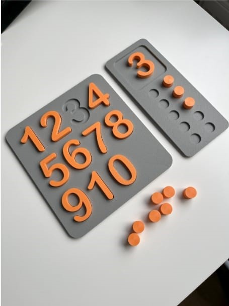 Juego de aprendizaje de números