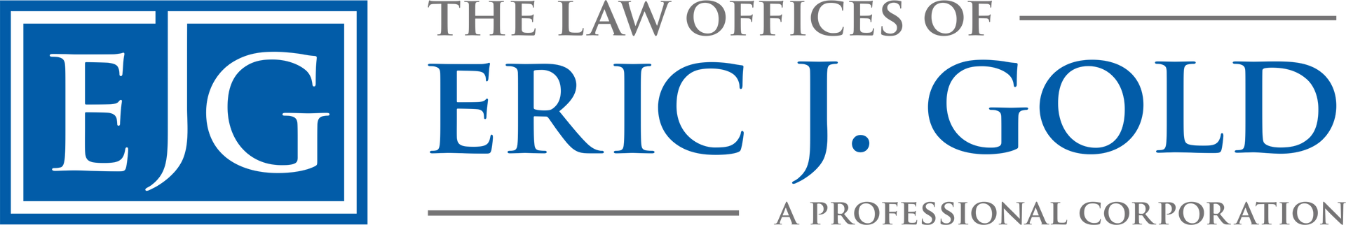 The Law Offices of Eric J. Gold, APC Logo