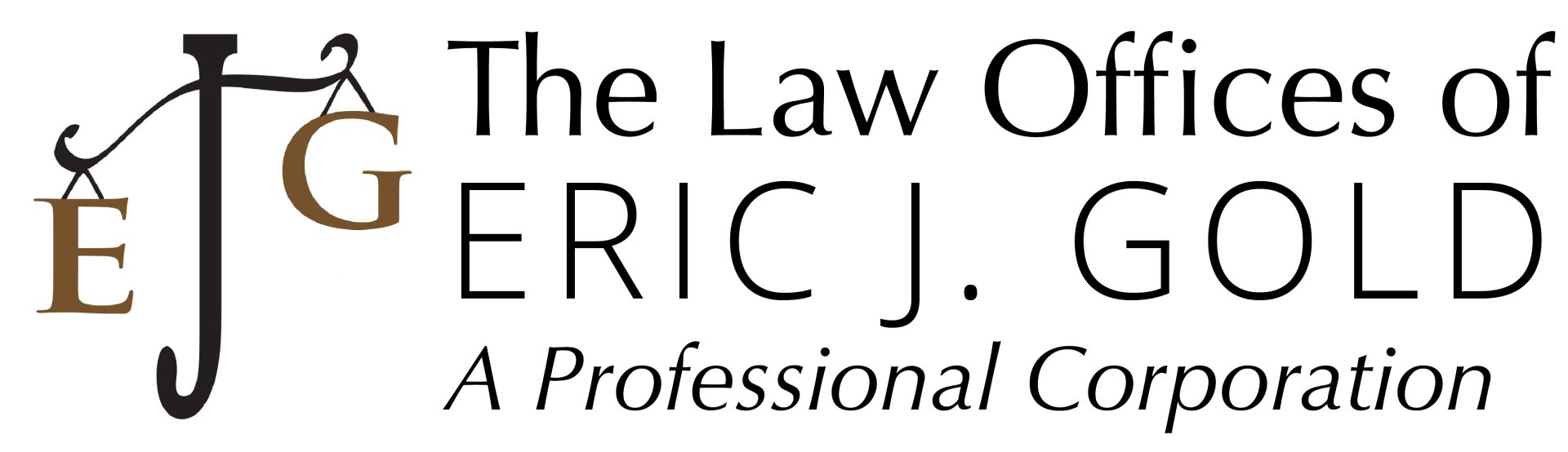 The Law Offices of Eric J. Gold, APC Logo
