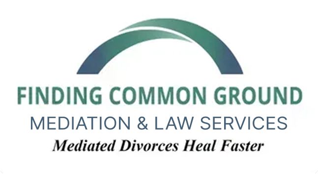 The logo for Finding Common Ground Mediation and Law Services.