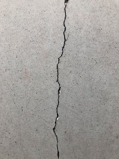 Vertical Crack On The Wall — Wilmington, DE — DelVal Waterproofing