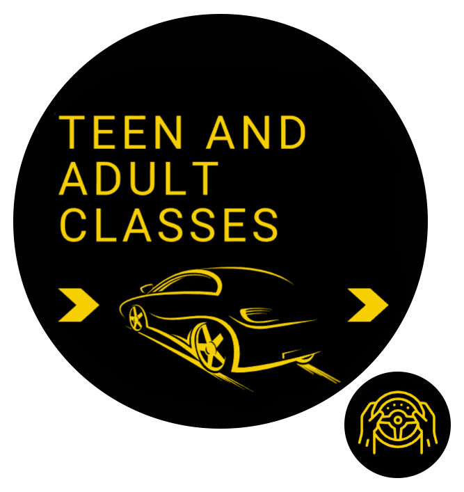 driving car icon for garza driving school