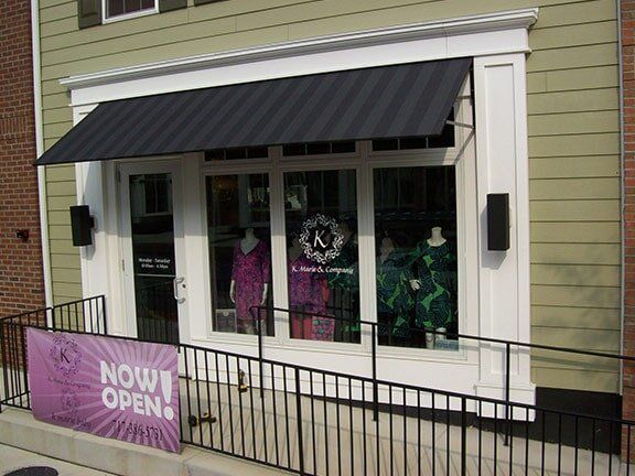 storefront awning deck canopy 2 — shade covers in York, PA
