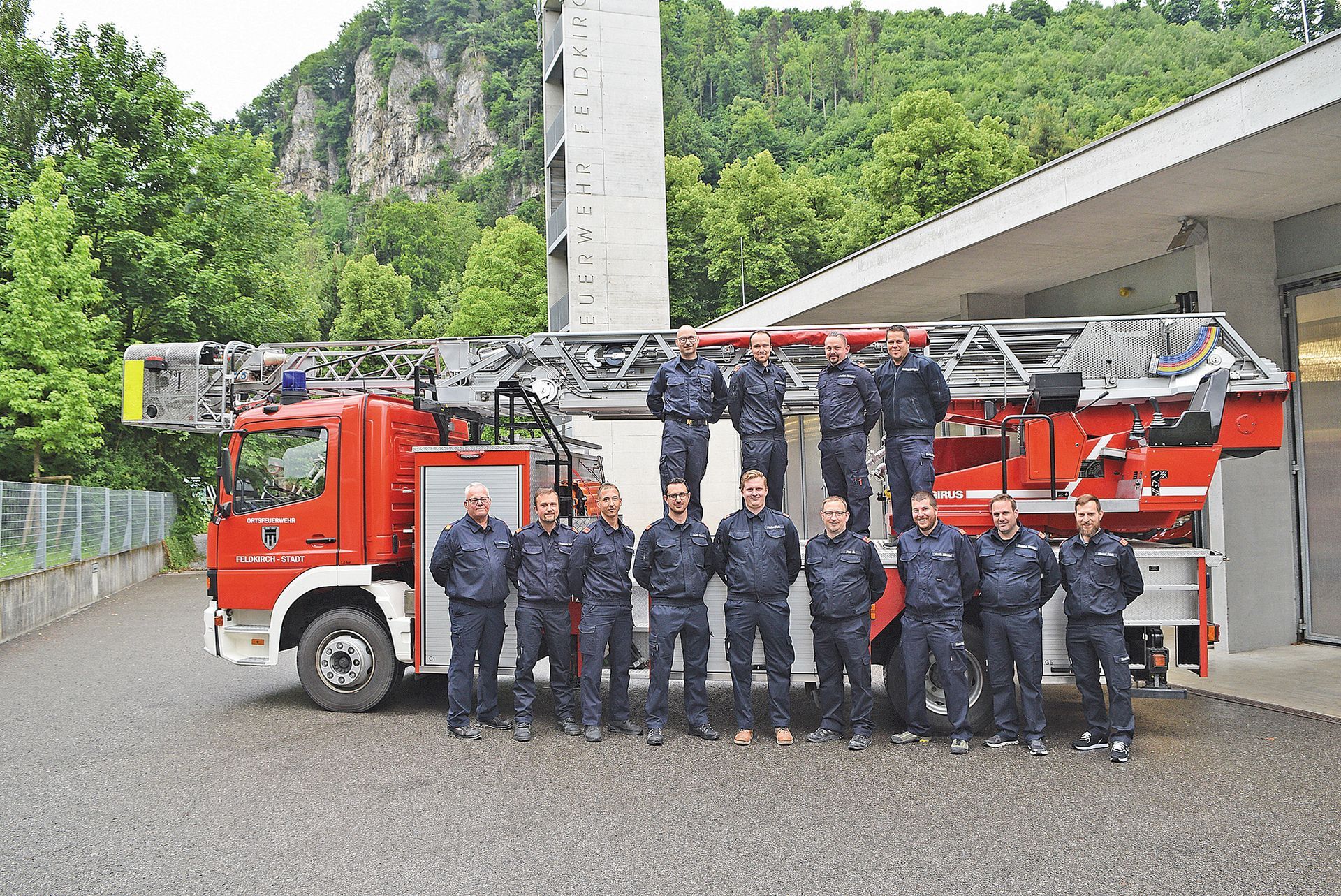 Feuerwehr Feldkirch, Feldkirch im Einsatz, Feuerwehr, Freiwillig, Ehrenamt, Service, Firefighter