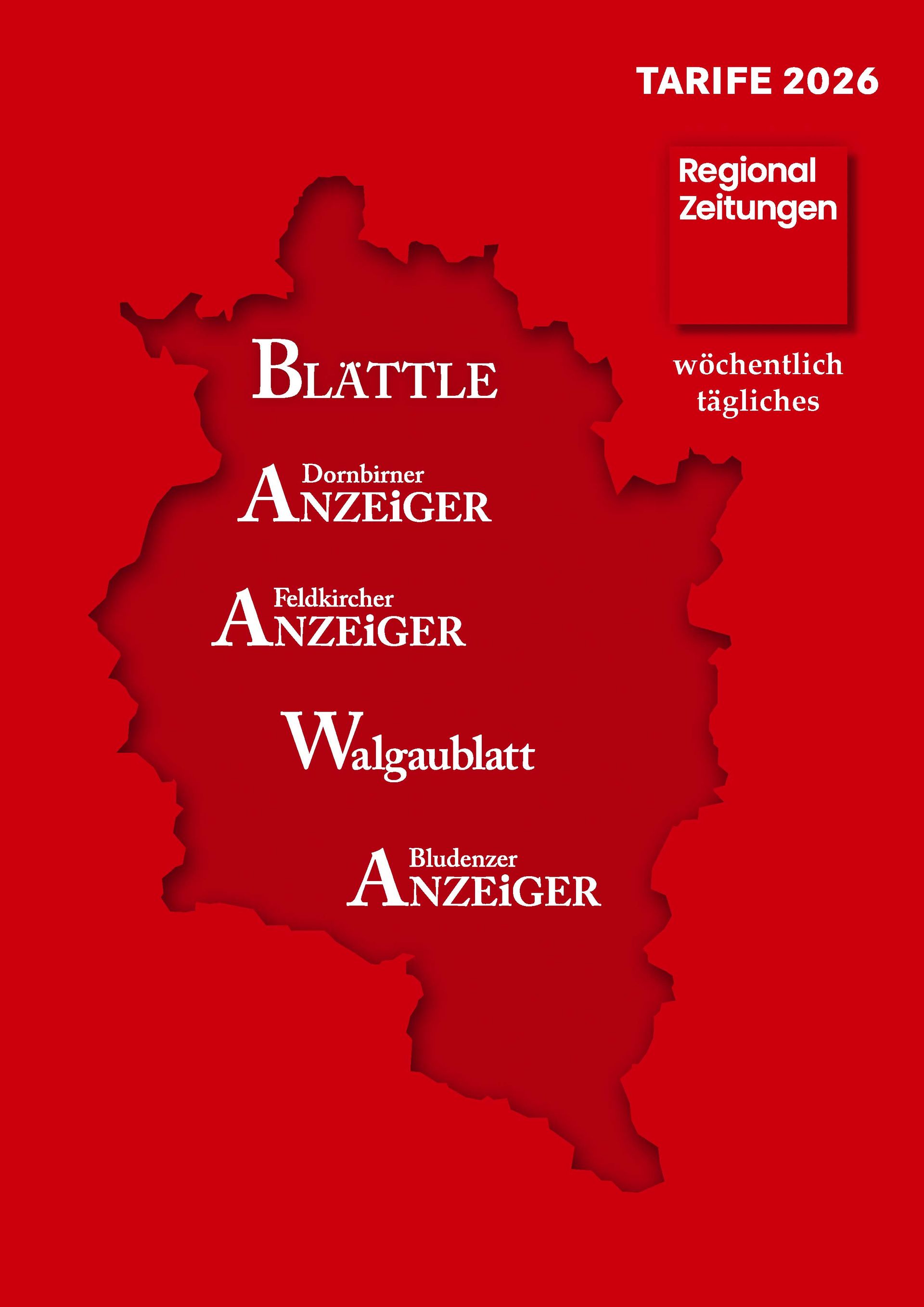 Ein roter Hintergrund mit einer Karte und den Worten Tarif 2024