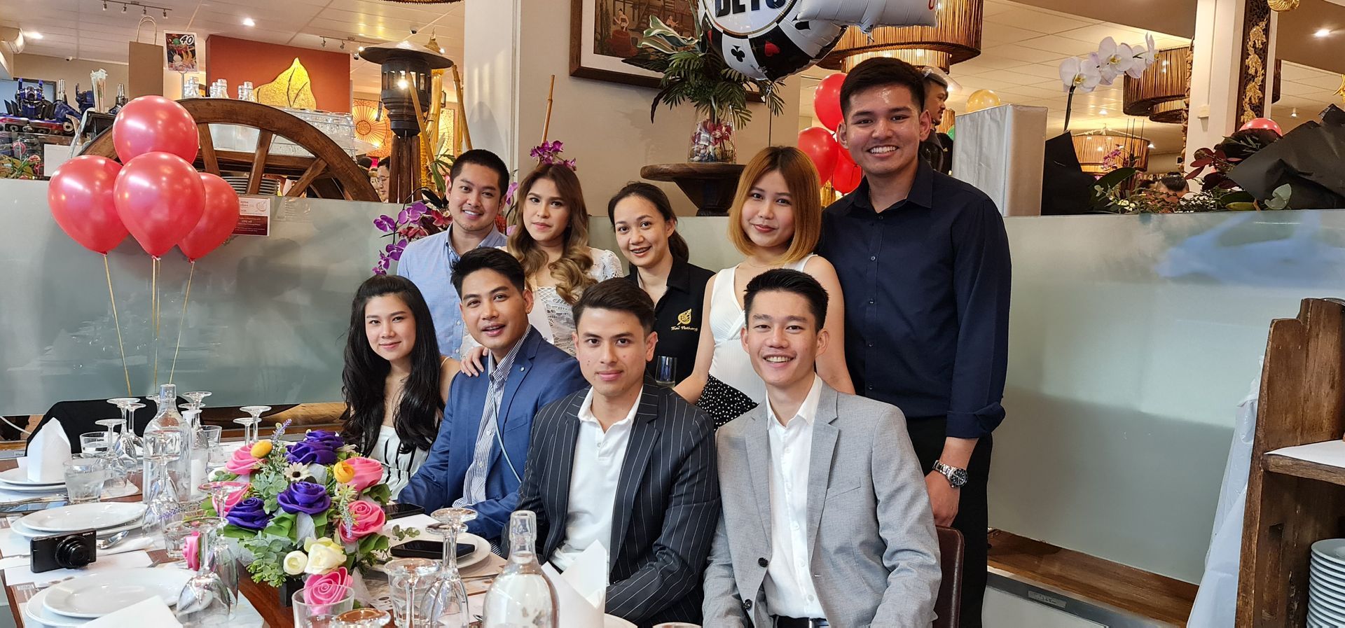 Thai restaurant for birthday functions