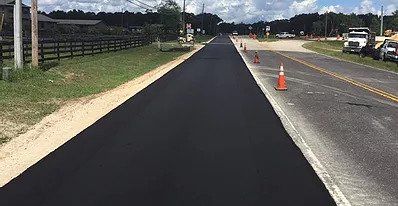 Roadblock — St Ocala, FL — D & D Asphalt Paving & Repair
