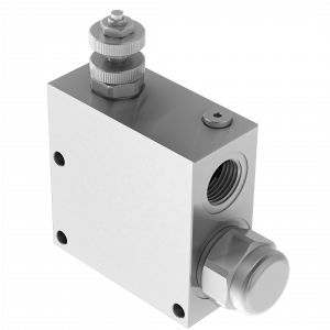 3 way flow control valve pressure compensated