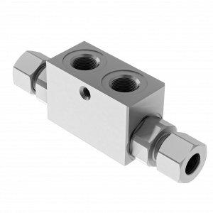 single pilot operated check valve