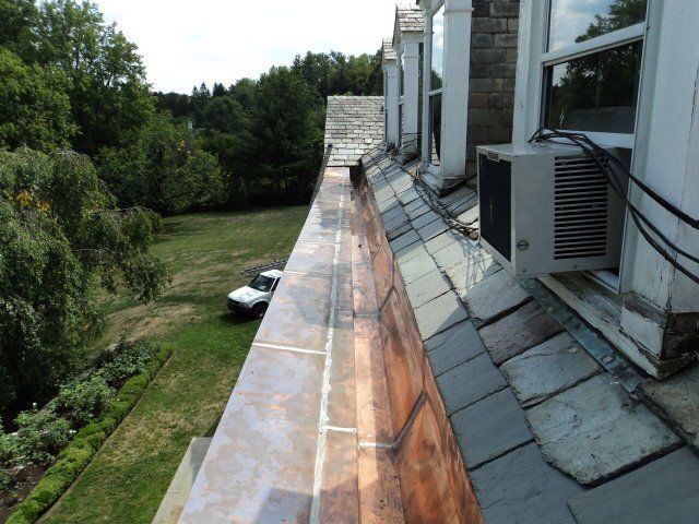 Work Completed: Recessed Gutter System
