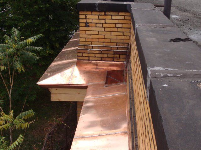 Copper Ledge with Water Collector