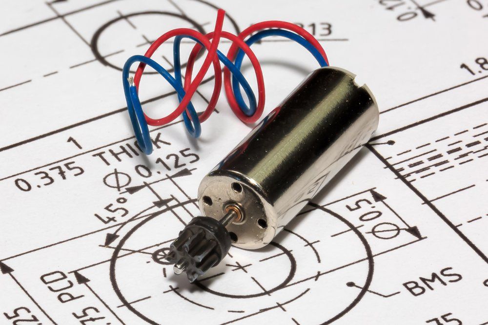 Ricambio di motore per lavorazioni industriali