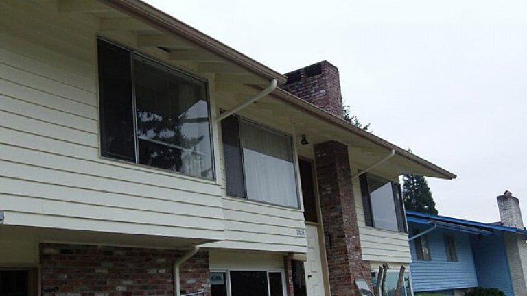 Before House Sliding Window Installation — Tukwila, WA — Bel-Red Windows & Doors