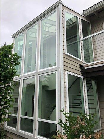 House With Wall Windows — Tukwila, WA — Bel-Red Windows & Doors