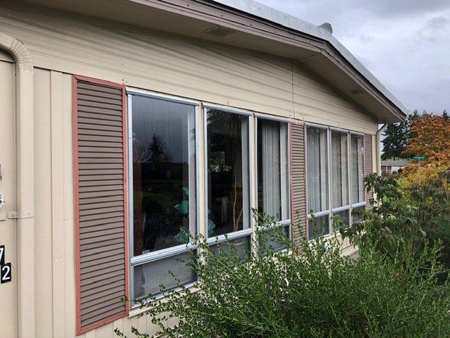Before Single Hung Window Installation — Tukwila, WA — Bel-Red Windows & Doors