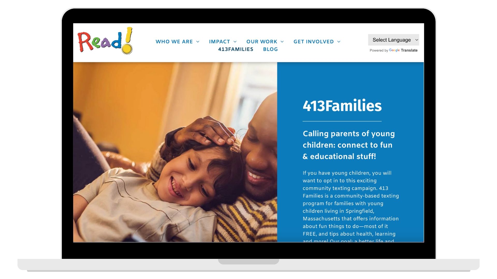 Website, 413families.com
