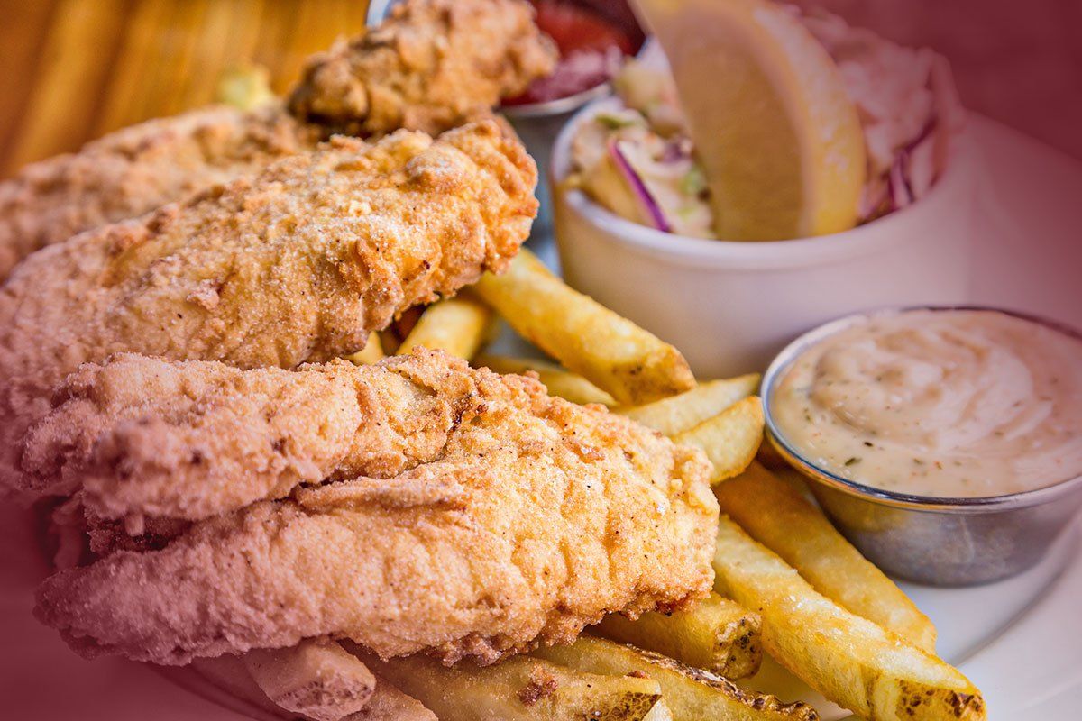 Fried Fish and French Fries