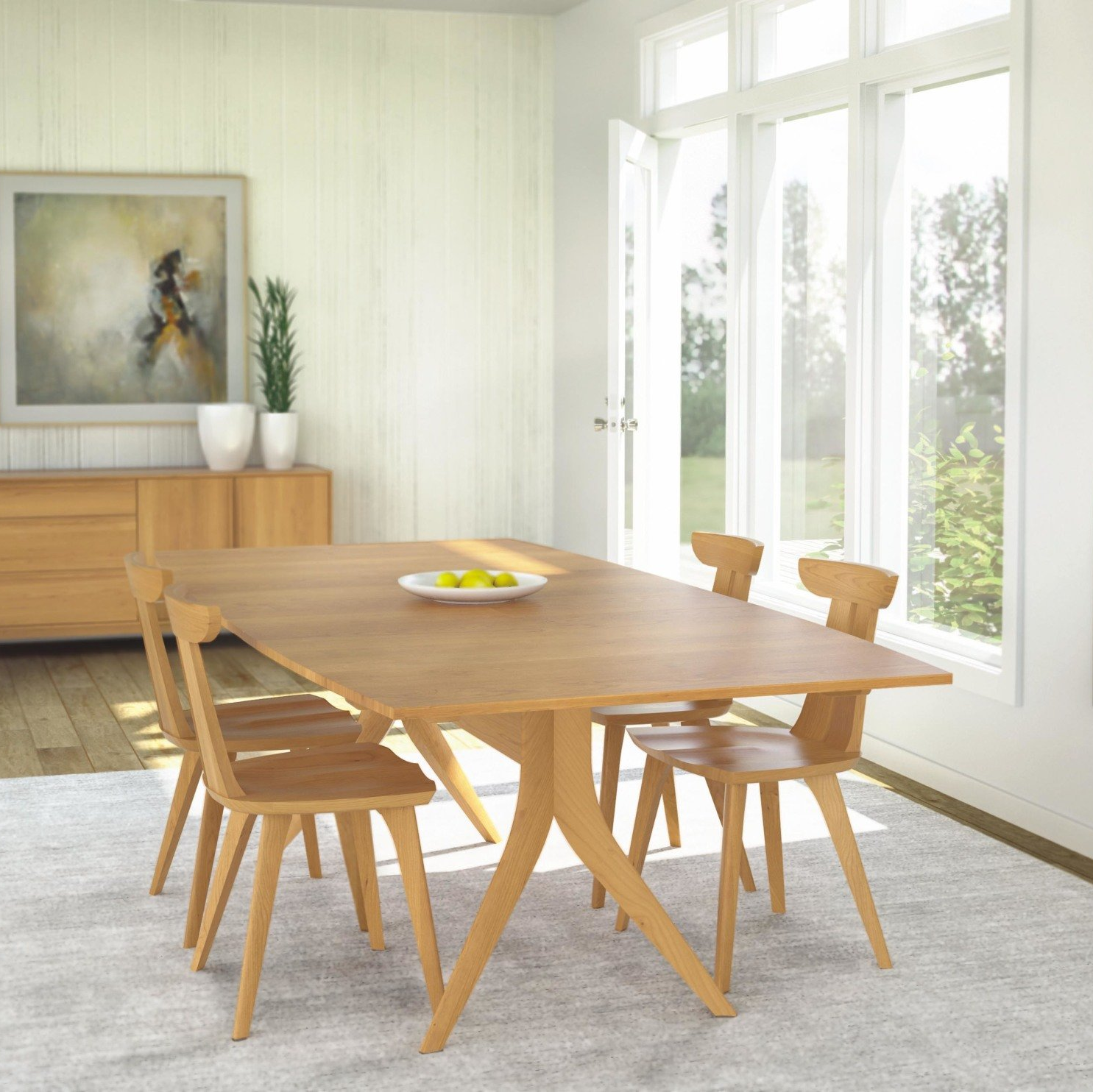 dining table and chairs set