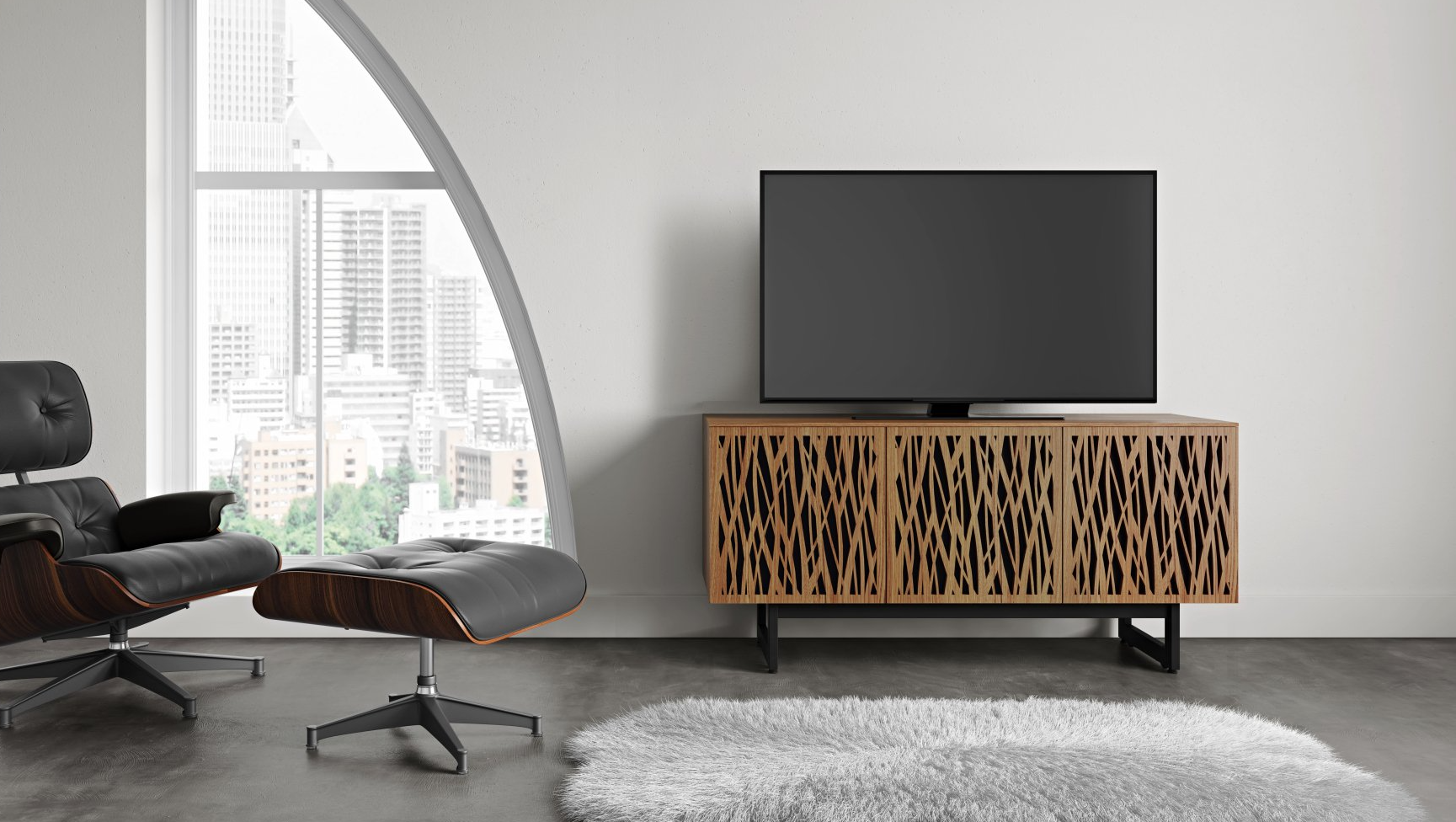 Elements 8777-ME Media Cabinet & TV Console | BDI Furniture