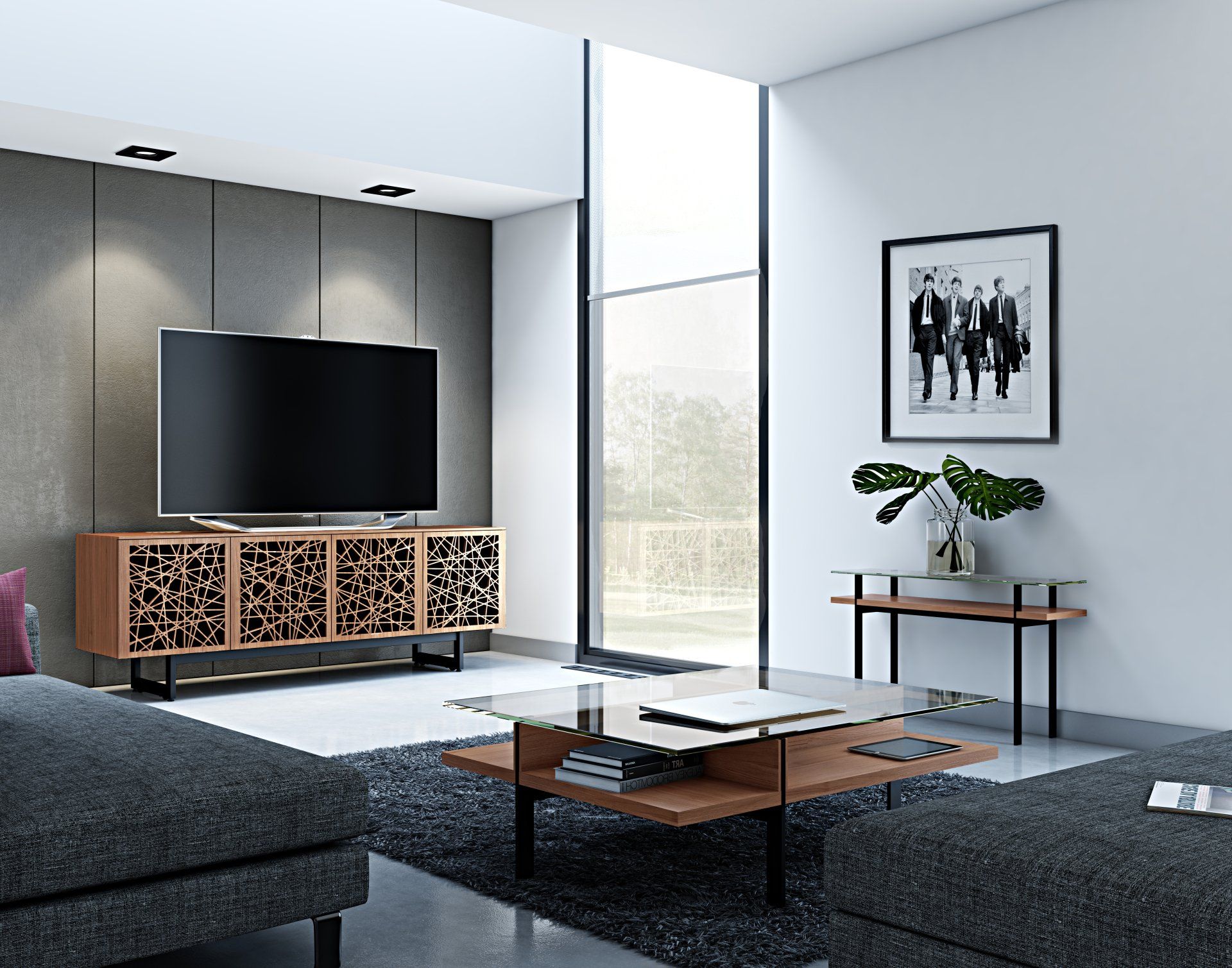 Elements 8779-ME TV Cabinet & Media Console | BDI Furniture