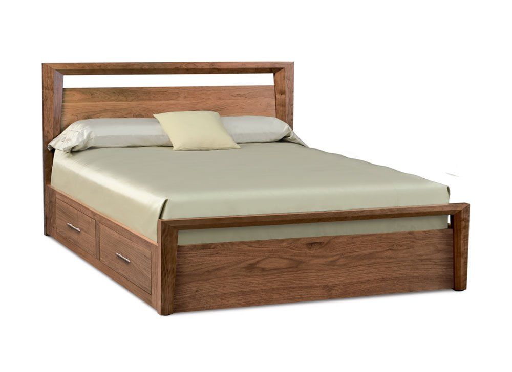 Mansfield Bed with Storage - platform height 12 1/2” From Viking Trader
