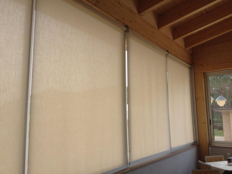tende a rullo per veranda