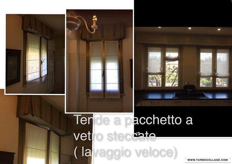 tende a pacchetto a vetro