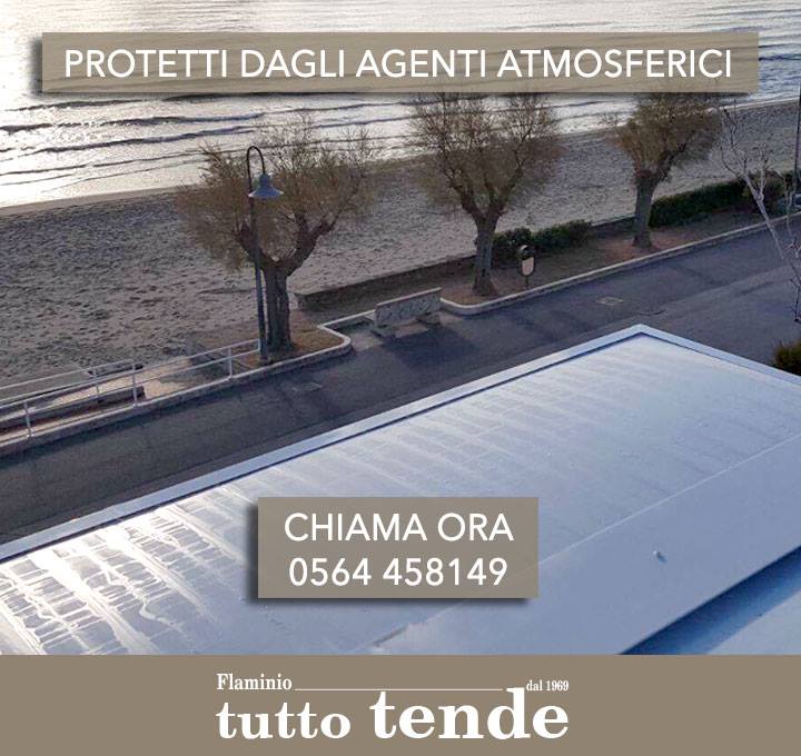 pergola isolata termicamente