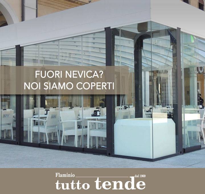 gazebo isolato termicamente