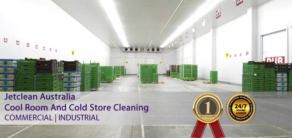 Interior cold store cleaning and cool room cleaning crews leaving the site in great shape.
