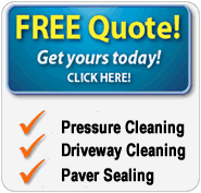 Pressure Cleaning | Driveway Cleaning | Paver Cleaning | Driveway Sealing | Paver Sealing | Industrial Cleaning