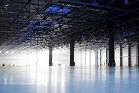 Industrial cleaning of factories, warehouses and other industrial sites.