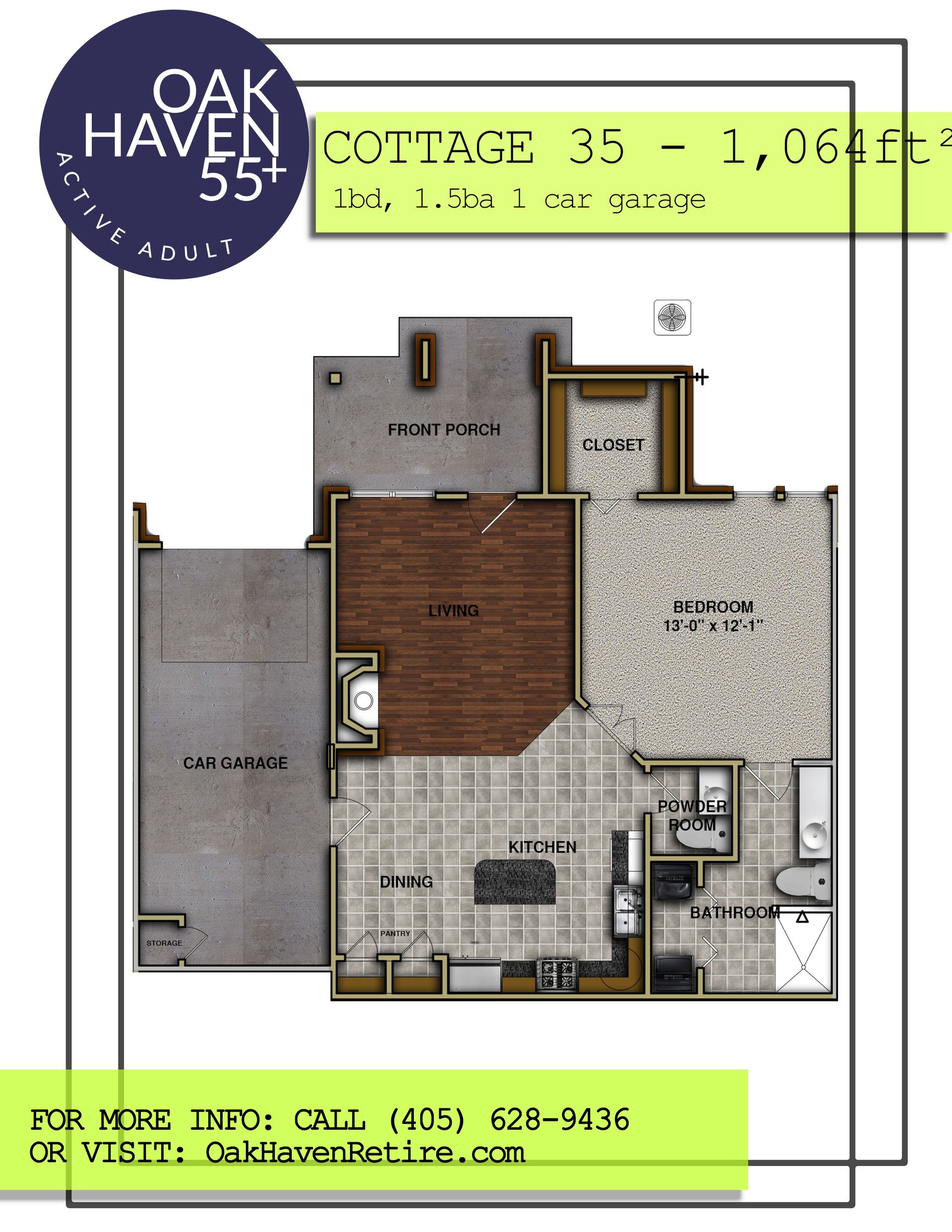 Oak Haven Floor Plans
