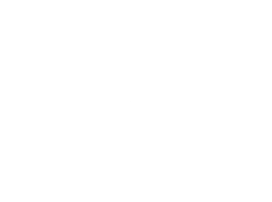A white logo for amplify abundance on a white background.