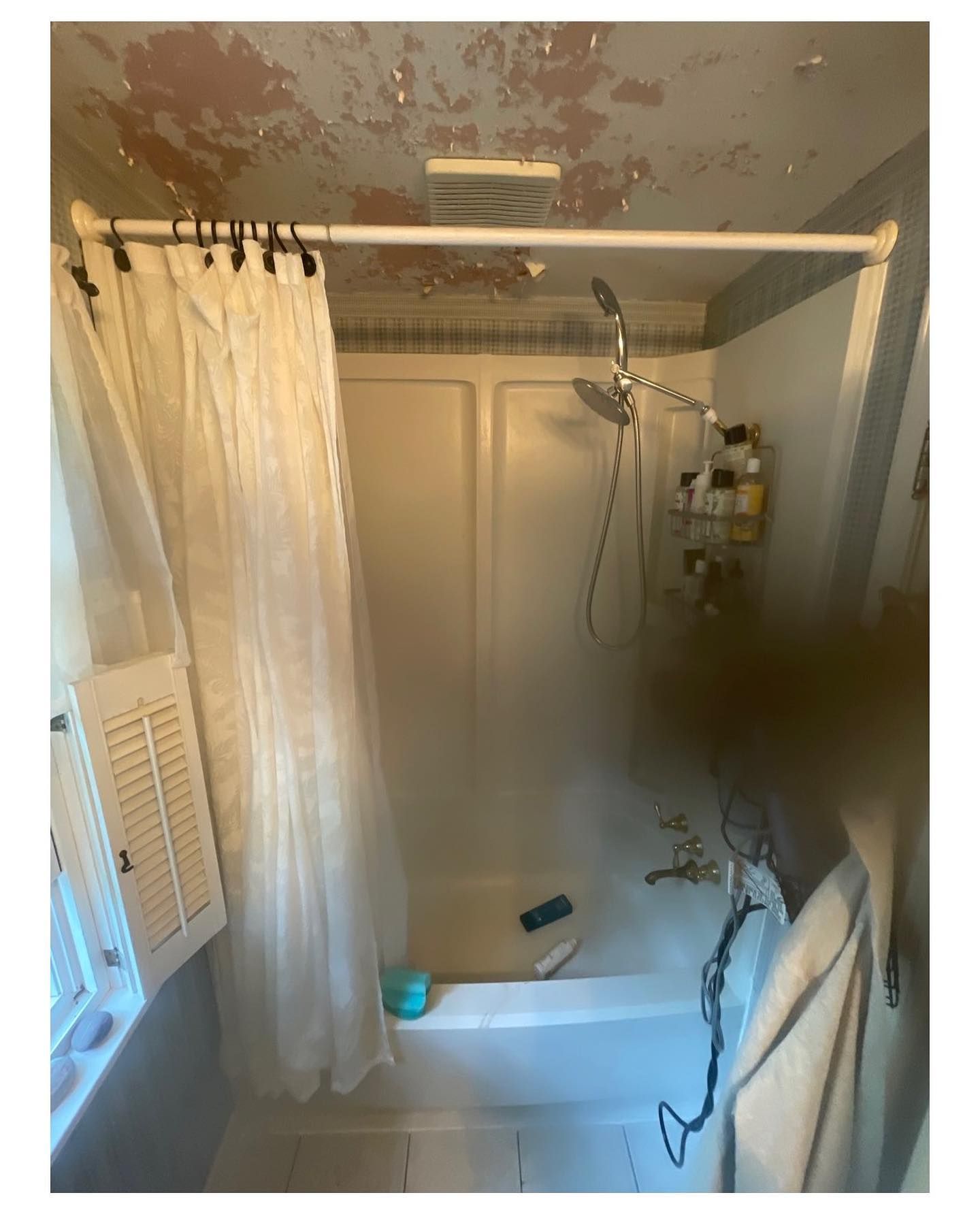 shower remodel in Madison WI before