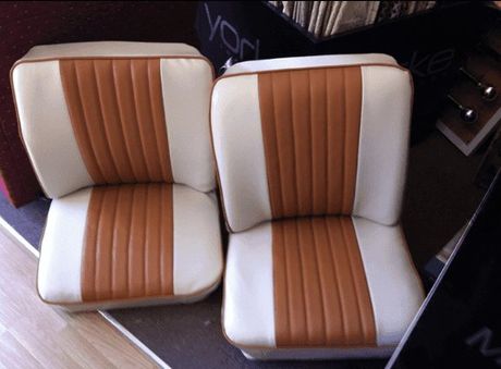 Vintage car upholstery services