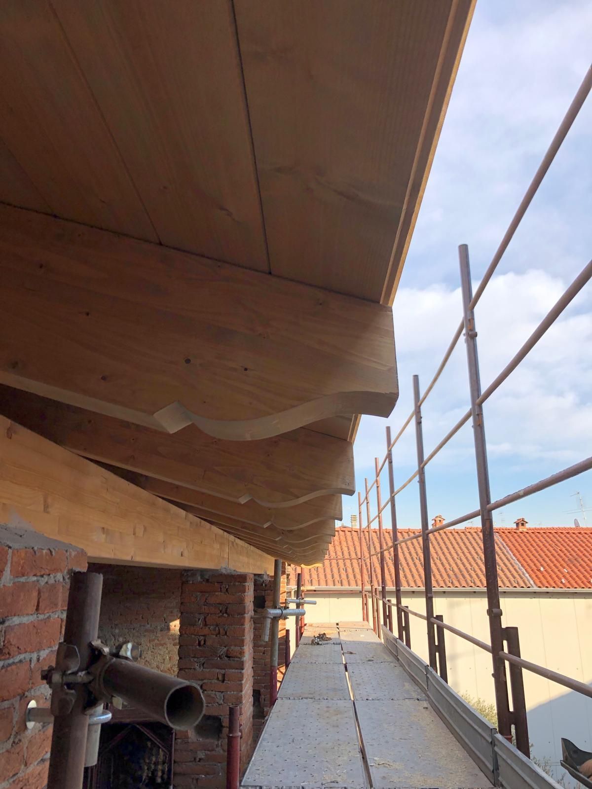 lavori e ponteggi tetto