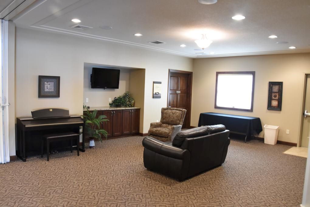Schumacher-Kish Funeral and Cremation Services La Crescent Seating Room
