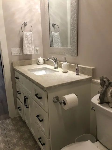 New Bathroom Cabinets — Pleasureville, KY — Schrock's Country Kitchens & Furniture