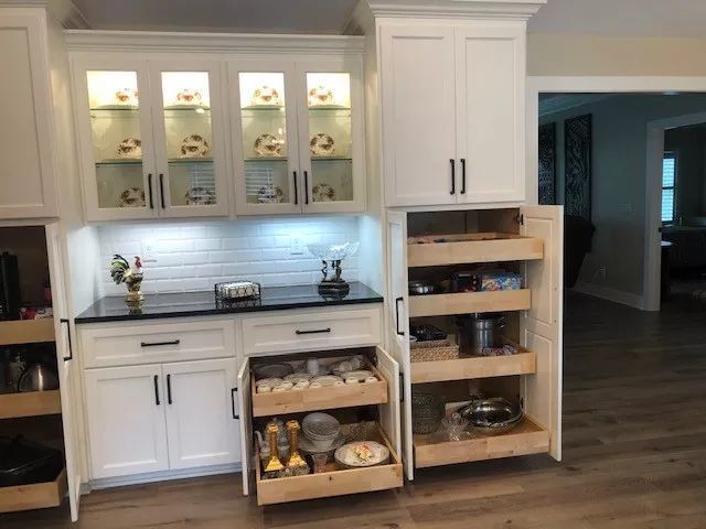 White Cabinet — Pleasureville, KY — Schrock's Country Kitchens & Furniture