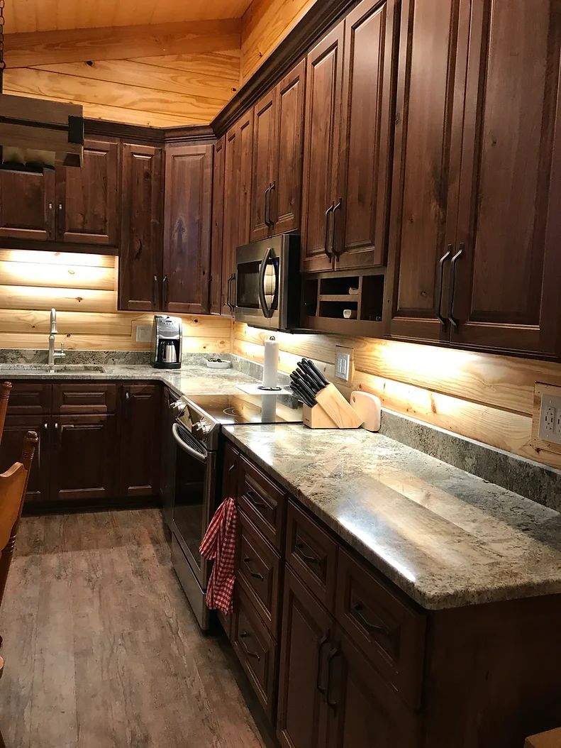 Dark Wood — Pleasureville, KY — Schrock's Country Kitchens & Furniture