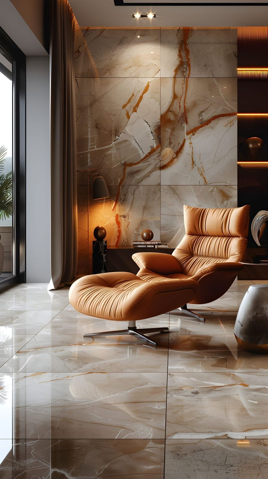 A Living Room with A Couch — The Tile & Stone Specialists in Peregian Beach, QLD