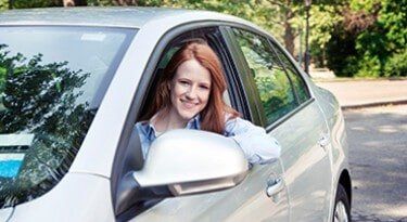 Teenager girl with car — Automobile Insurance in Fort Walton Beach, FL