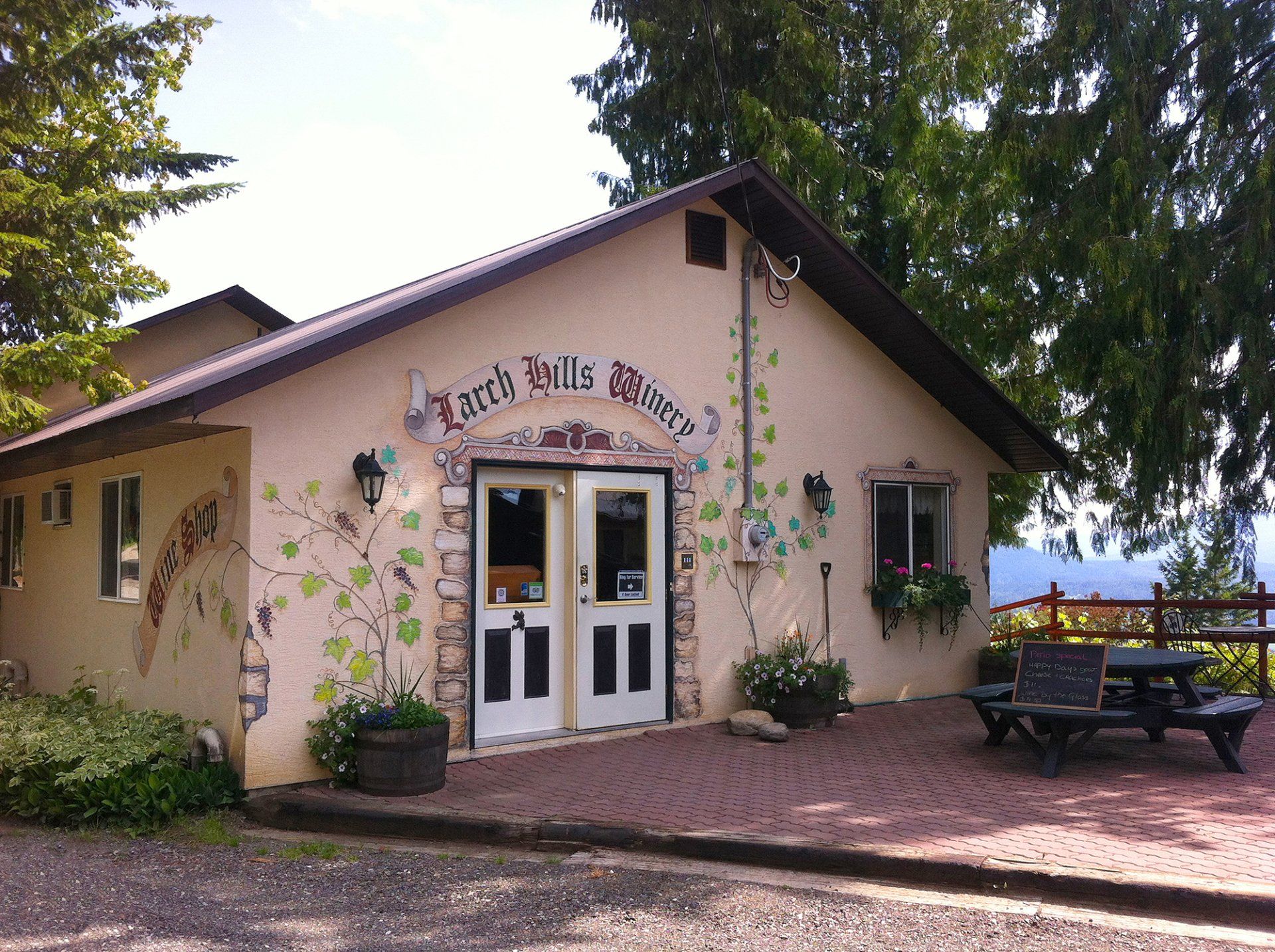 Larch Hills Winery Wine Shop