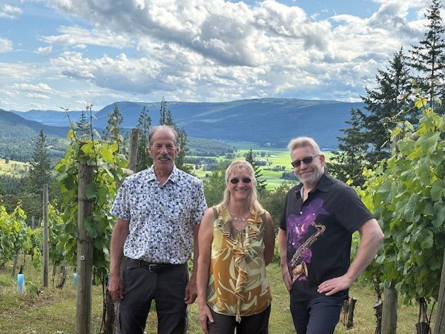 The Rollin' Coal Trio comes to Larch Hills Winery on July 27, 2025