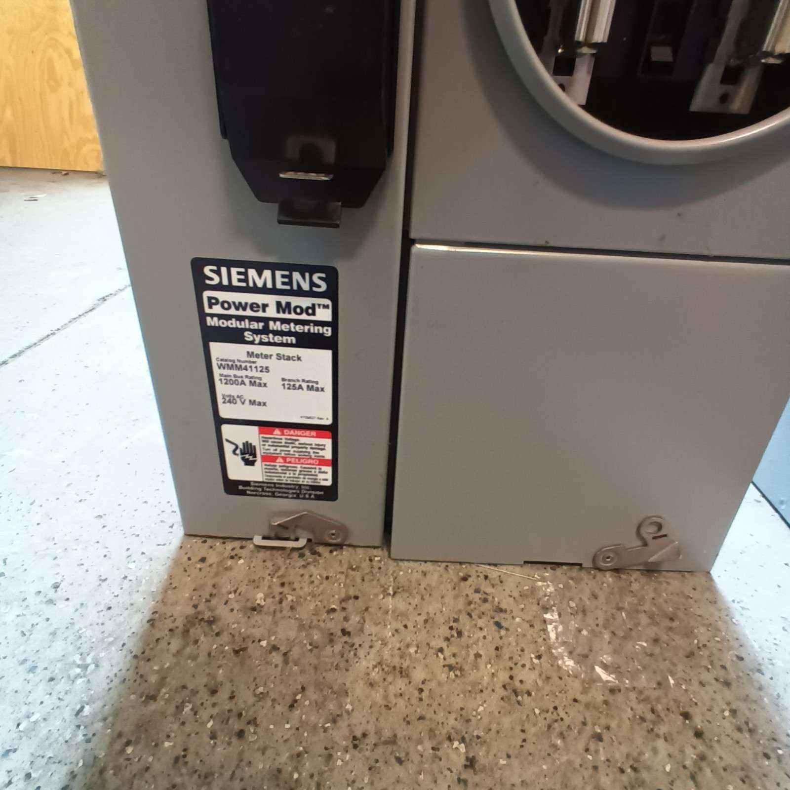 Siemens Power Mod WMM31125RB Meter Stack 125 AMP 240V 1200A