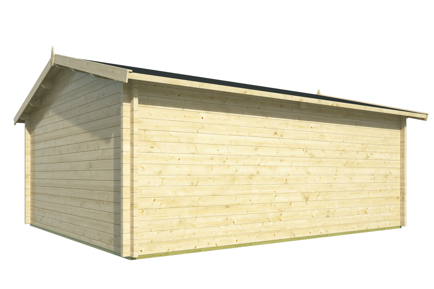 Garage Rydell Onbehandeld 570x470x275cm