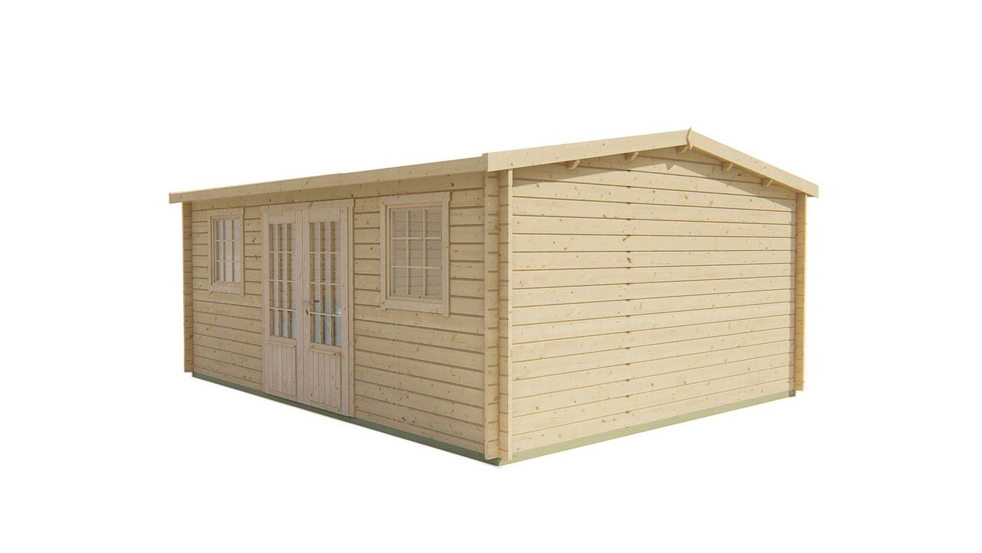 Blokhut Dianne Onbehandeld 578x450x243cm