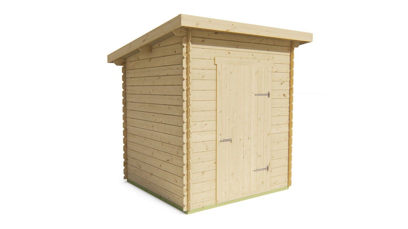 Blokhut Eigo Onbehandeld 220x220x228cm