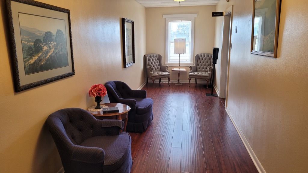 Ballard Funeral Home & Crematory - Hallway Waiting Area